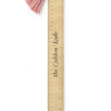 Metal 12" Ruler With Tassel & Charm - "The Golden Rule", , Designworks Ink - Say It Sister