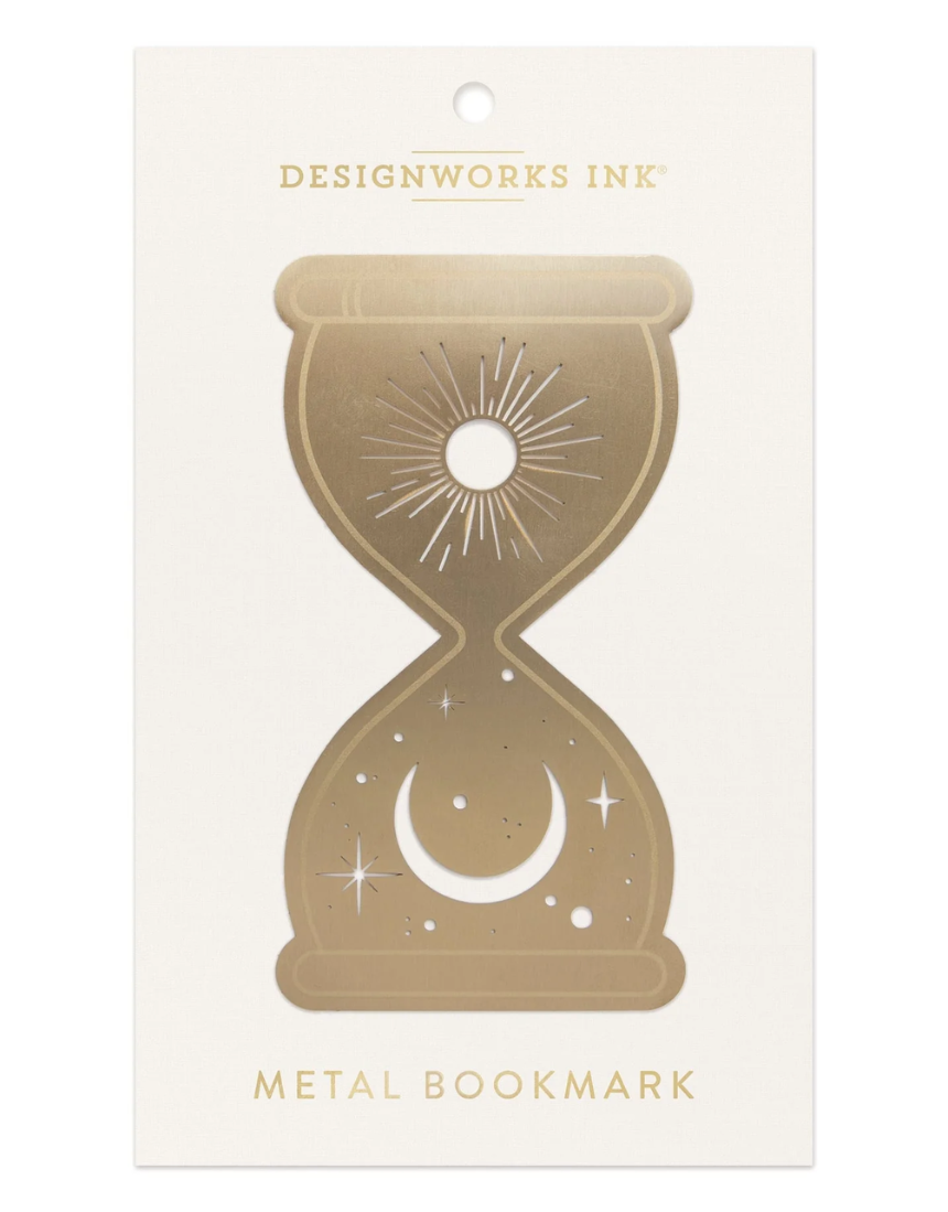 Metal Bookmark - Hourglass, , Designworks Ink - Say It Sister