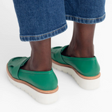 Elk Vinna Loafer Green Shoes