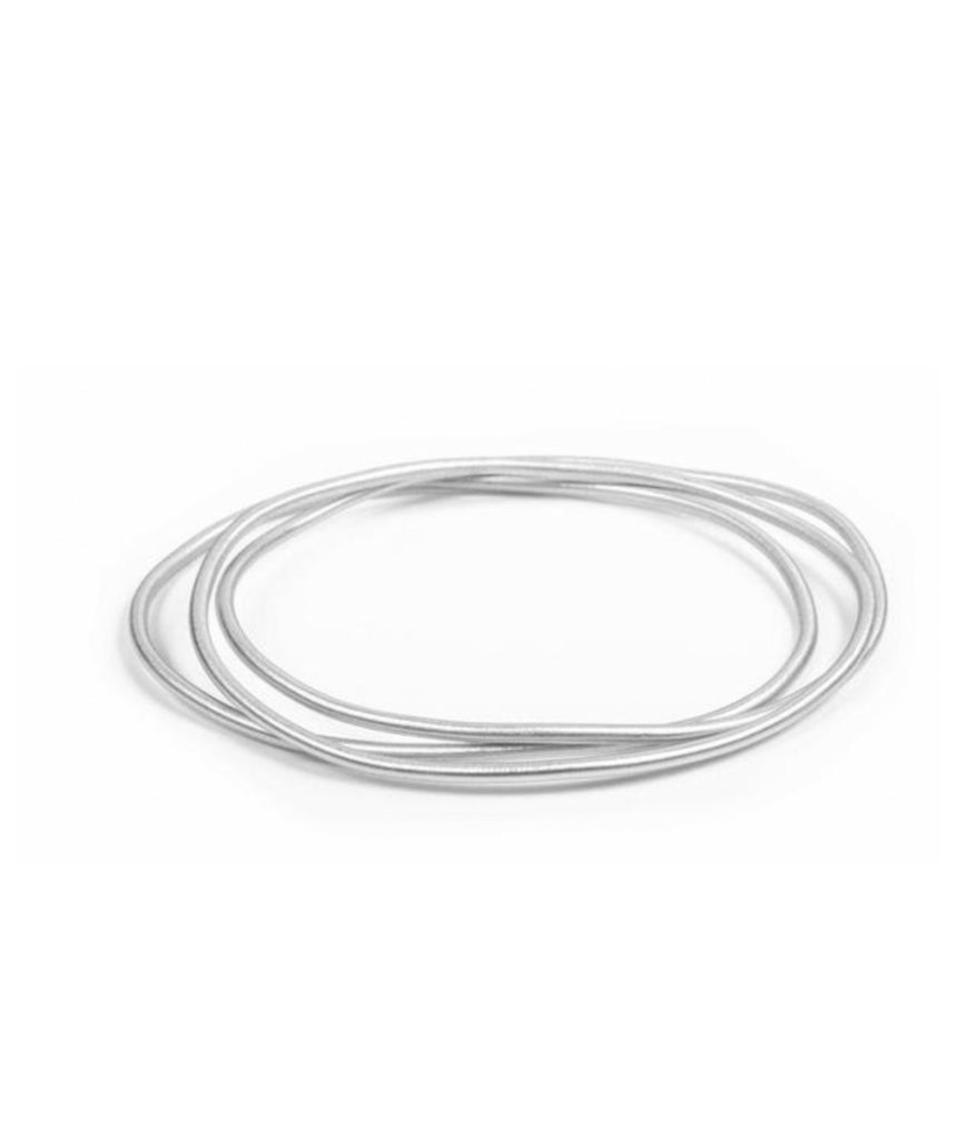 Fairley - Multi Bangle Set Silver S/M, bracelet, Fairley - Say It Sister