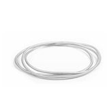 Fairley - Multi Bangle Set Silver S/M, bracelet, Fairley - Say It Sister