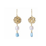 Fairley - Aker Lion Ocean Drops, Earrings, Fairley - Say It Sister