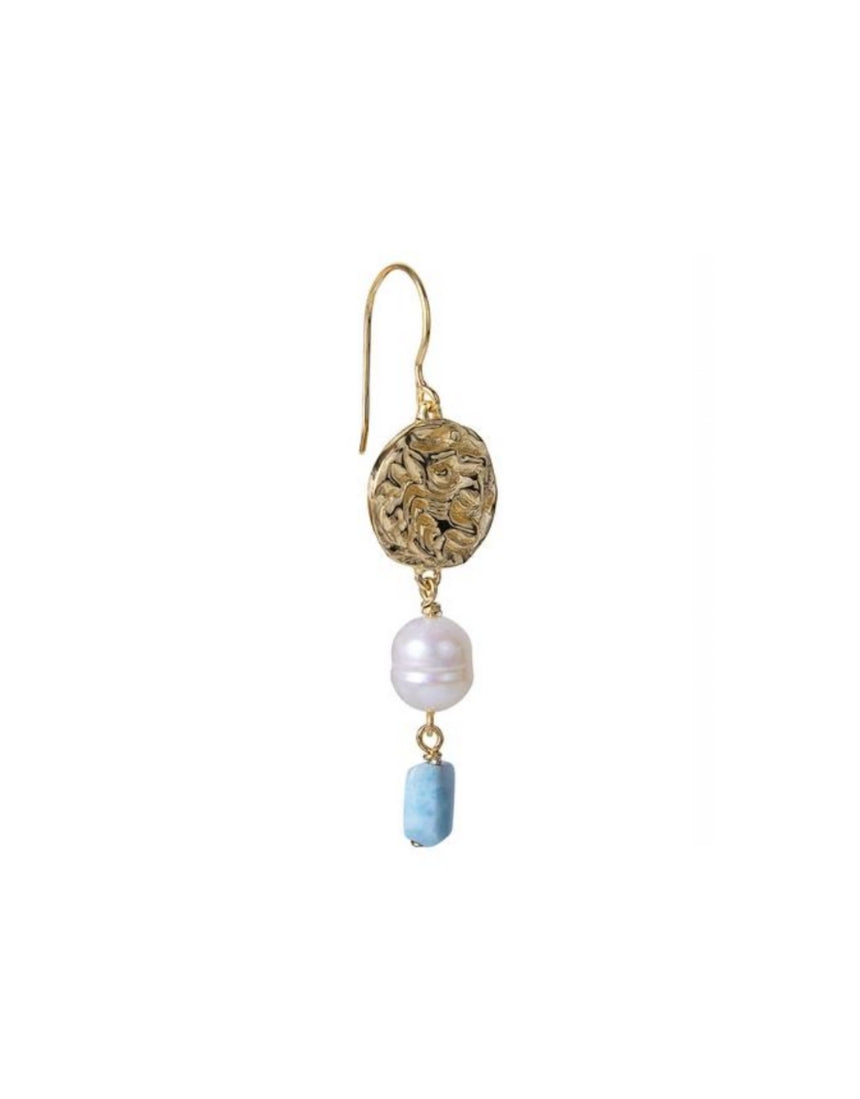 Fairley - Aker Lion Ocean Drops, Earrings, Fairley - Say It Sister