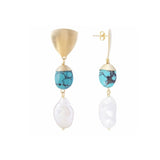 Fairley - Miami Beat Pearl Drops, Earrings, Fairley - Say It Sister