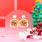 Pavlova Dangles, Earrings, Fat Mango Creative - Say It Sister
