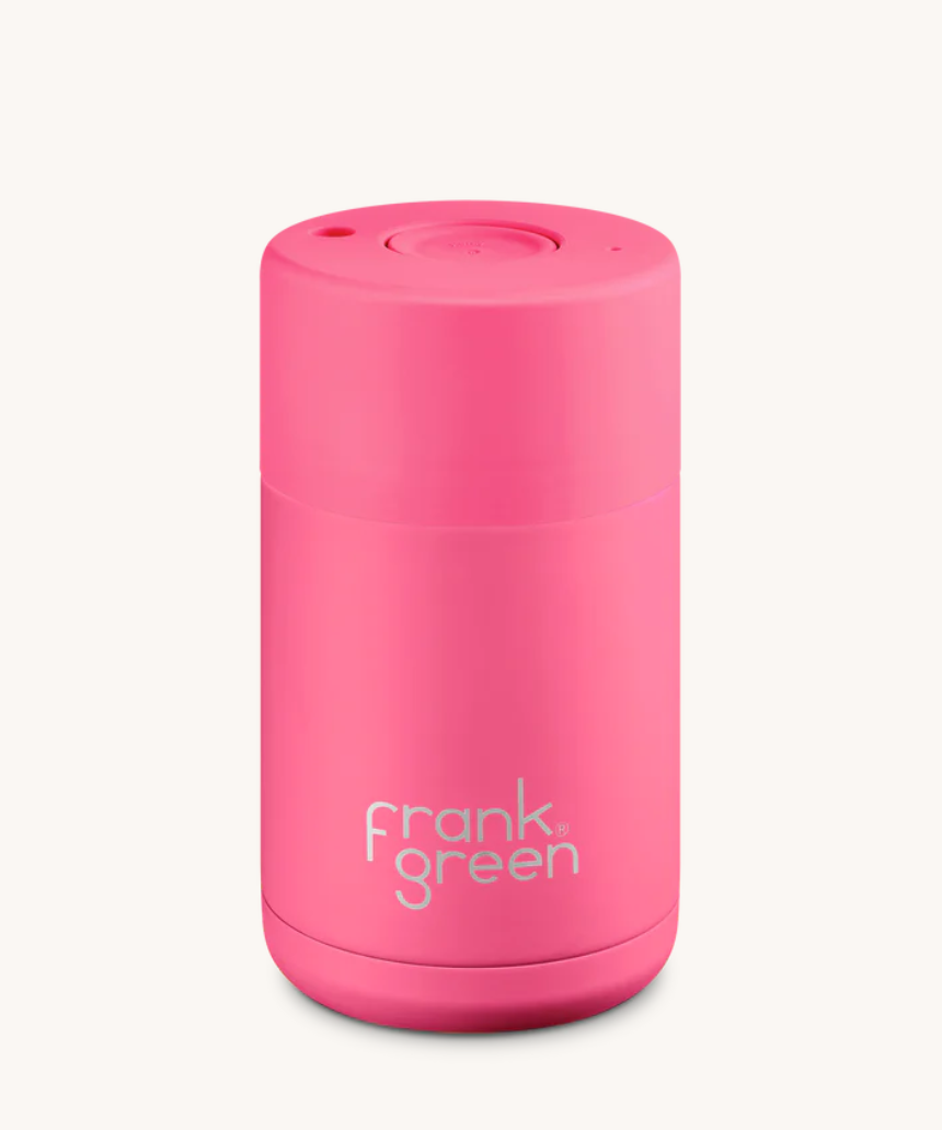 Frank Green - Neon Pink Ceramic 295ml, Drinkwear, Frank Green - Say It Sister