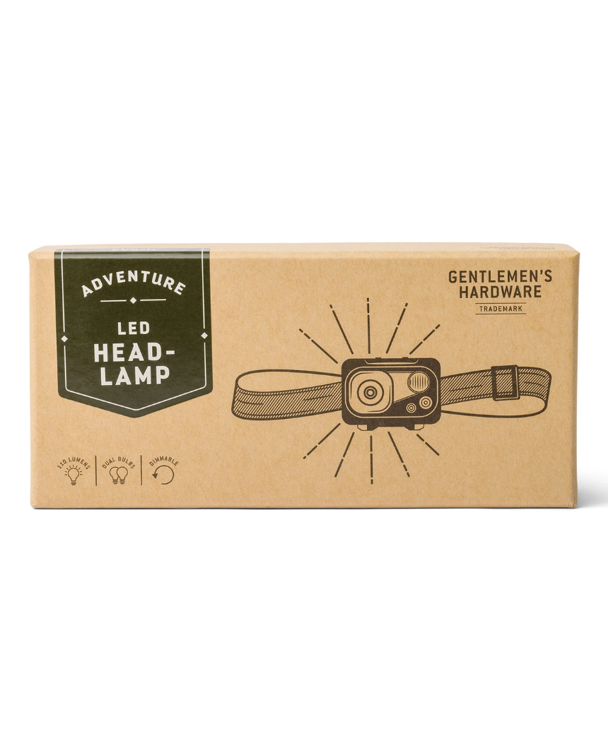 Gentlemen's Hardware - LED Head Lamp, Head torch, Gentlemen's Hardware - Say It Sister