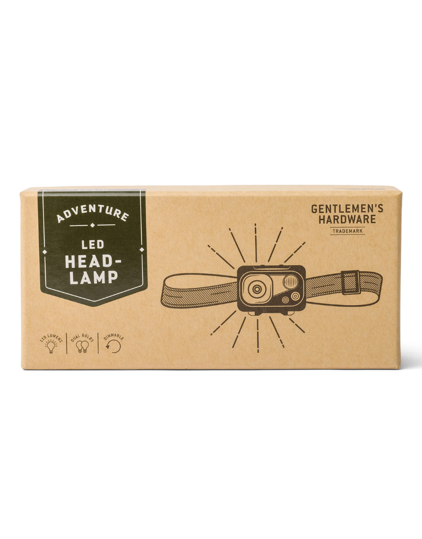 Gentlemen's Hardware - LED Head Lamp, Head torch, Gentlemen's Hardware - Say It Sister