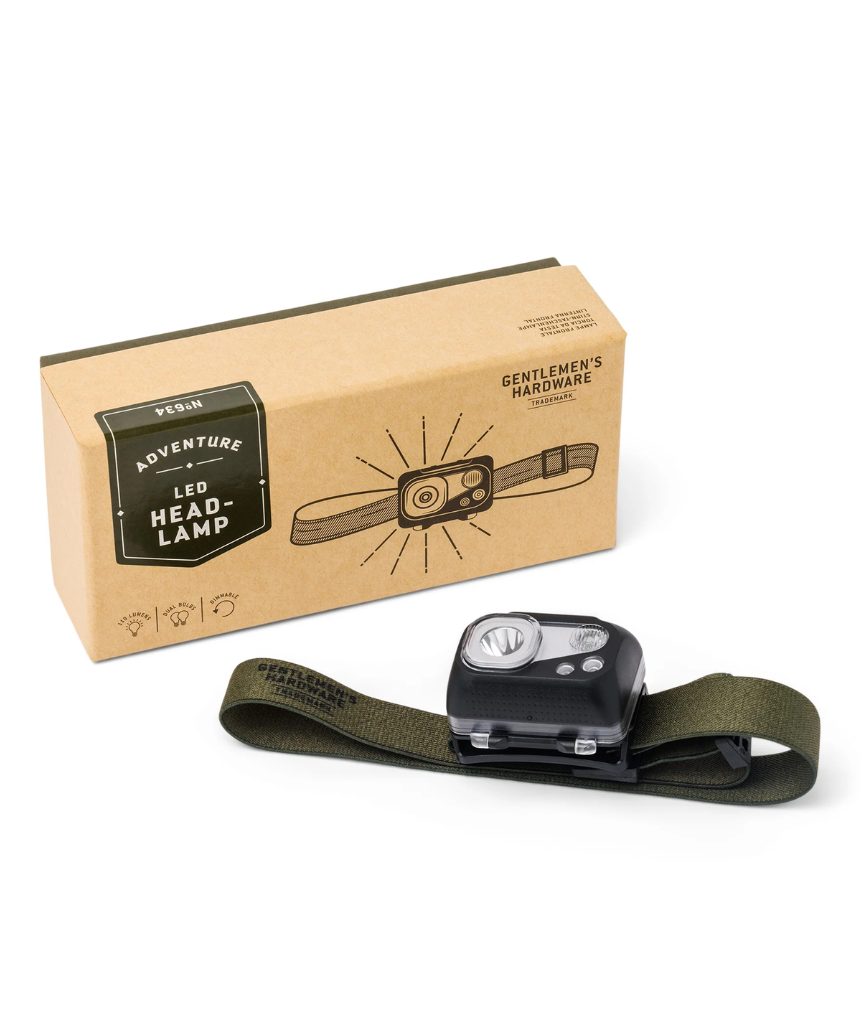 Gentlemen's Hardware - LED Head Lamp, Head torch, Gentlemen's Hardware - Say It Sister