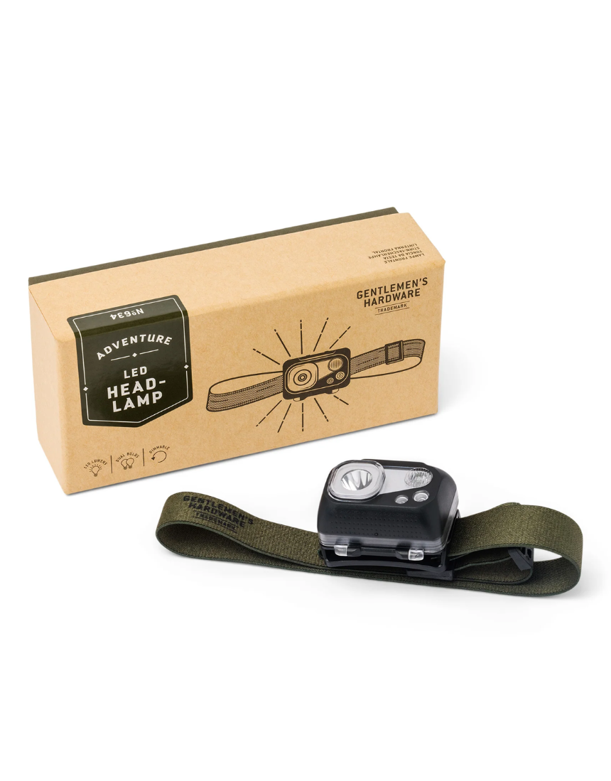Gentlemen's Hardware - LED Head Lamp, Head torch, Gentlemen's Hardware - Say It Sister