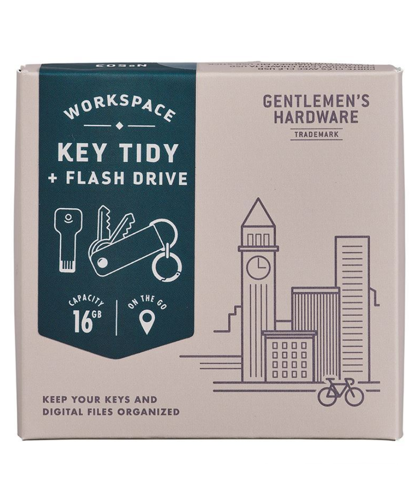 Key Tidy & Flash Drive, , Gentlemen's Hardware - Say It Sister