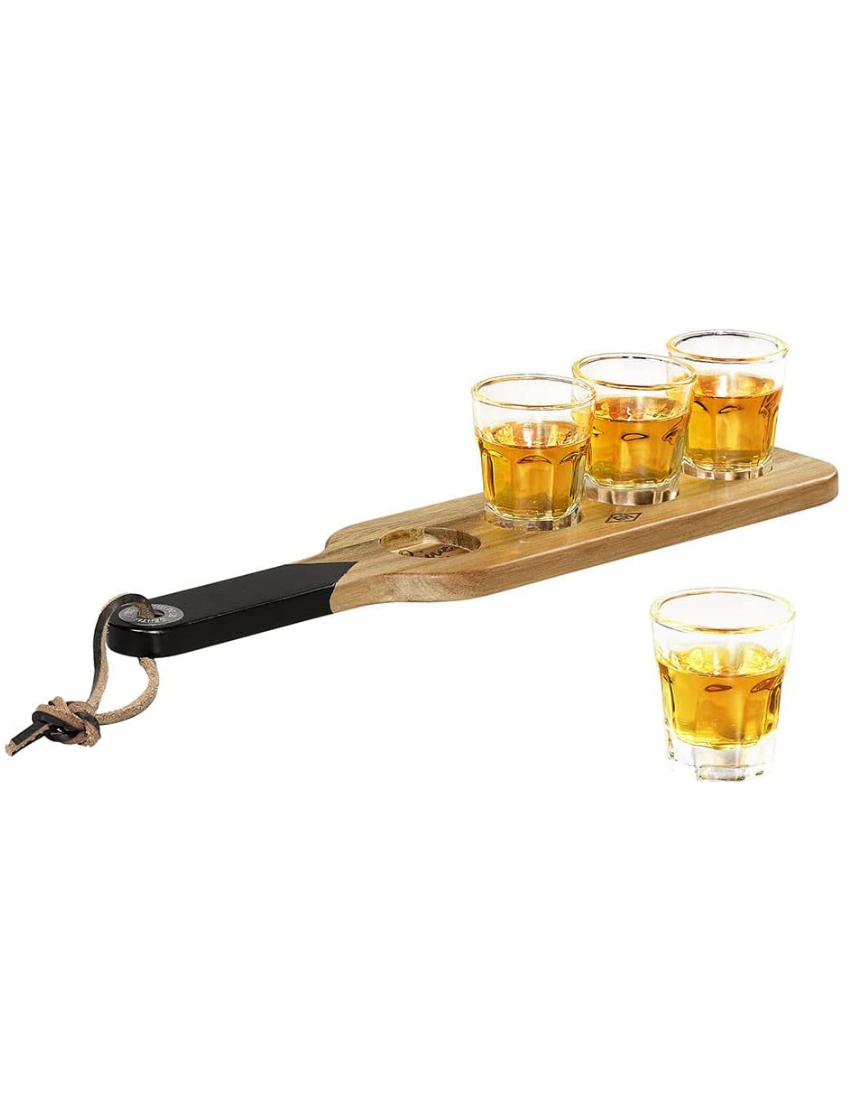 Gentlemen's Hardware - Serving Paddle and Shot Glasses, shot glasses, Gentlemen's Hardware - Say It Sister