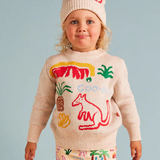 Halcyon Nights - Creamy Roo Cotton Knit Beanie, hat, Halcyon Nights - Say It Sister