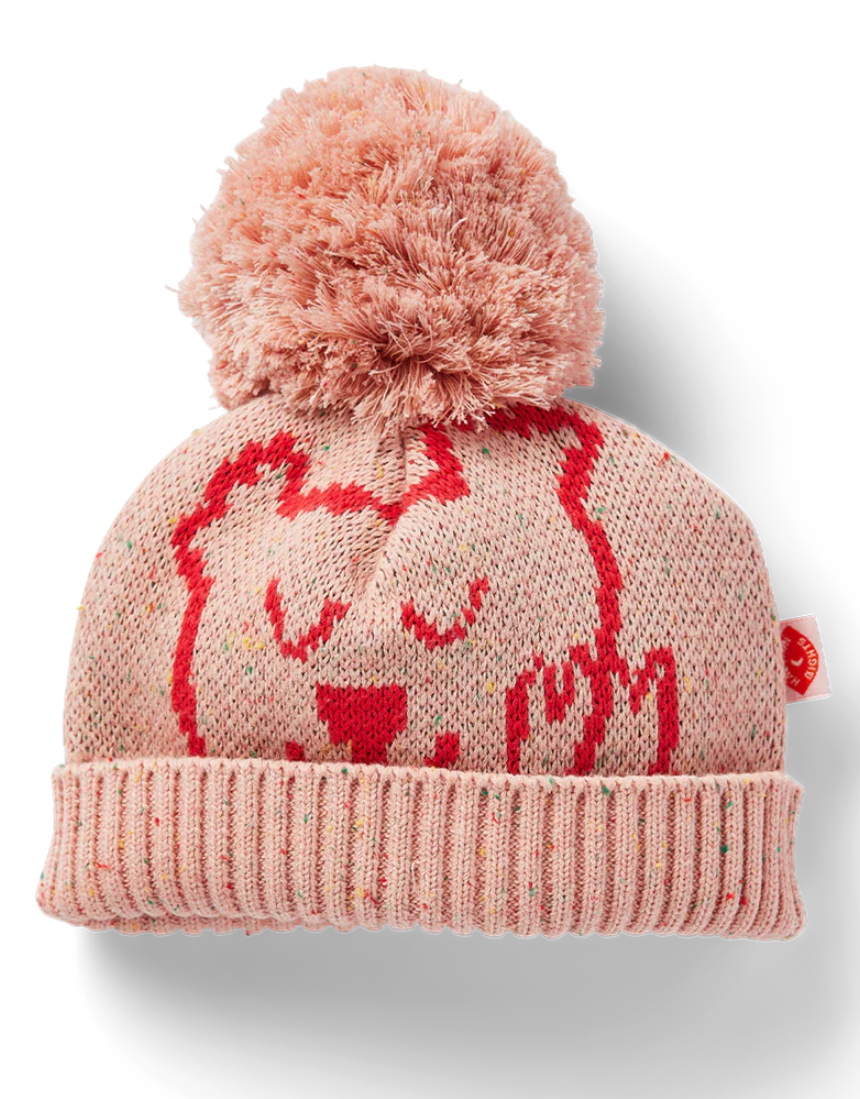 Halcyon Nights - Pink Koala Cotton Knit Beanie, hat, Halcyon Nights - Say It Sister