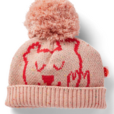 Halcyon Nights - Pink Koala Cotton Knit Beanie, hat, Halcyon Nights - Say It Sister