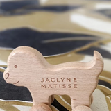 Wooden Doug the Dog, Toy Instruments, Jaclyn and Matisse - Say It Sister