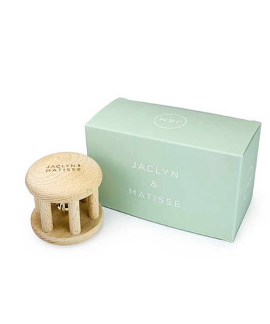 Wooden Rattle Bella the Bell, Toy Instruments, Jaclyn and Matisse - Say It Sister