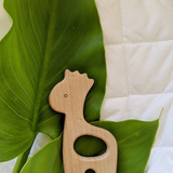 Wooden Teether Georgie the Giraffe, Toy Instruments, Jaclyn and Matisse - Say It Sister