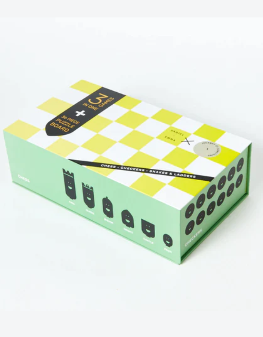 3-In-1 Game Set - Chess|Checkers|Snakes & Ladders, Games, Journey of Something - Say It Sister