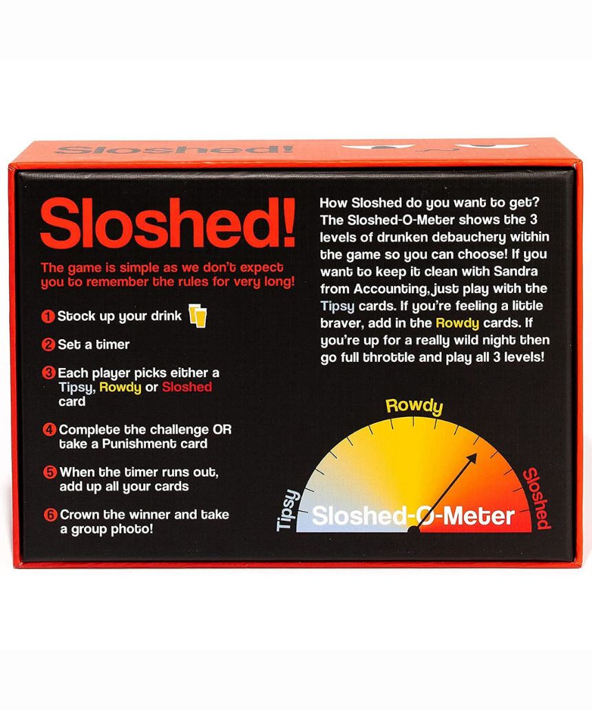 Sloshed - The Drinking Game, Drinking Games, Little Global - Say It Sister