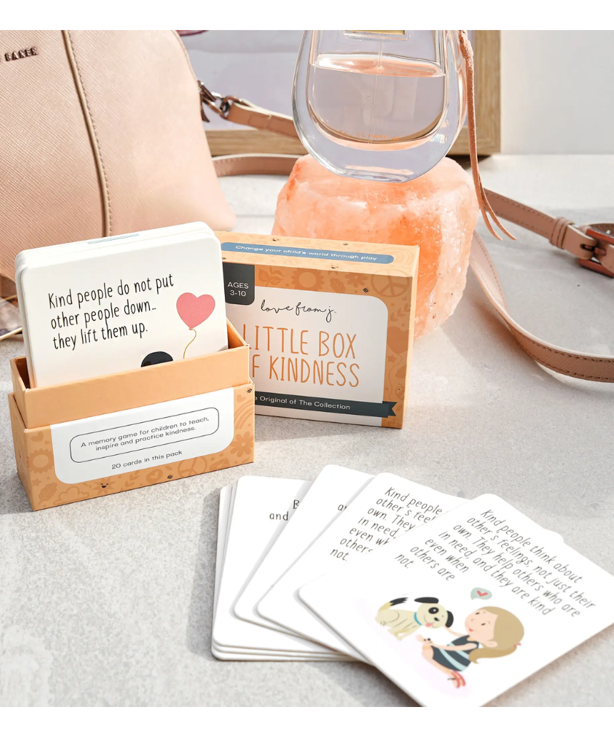 Little Box of Kindness Memory Game, Card Games, Love From J - Say It Sister
