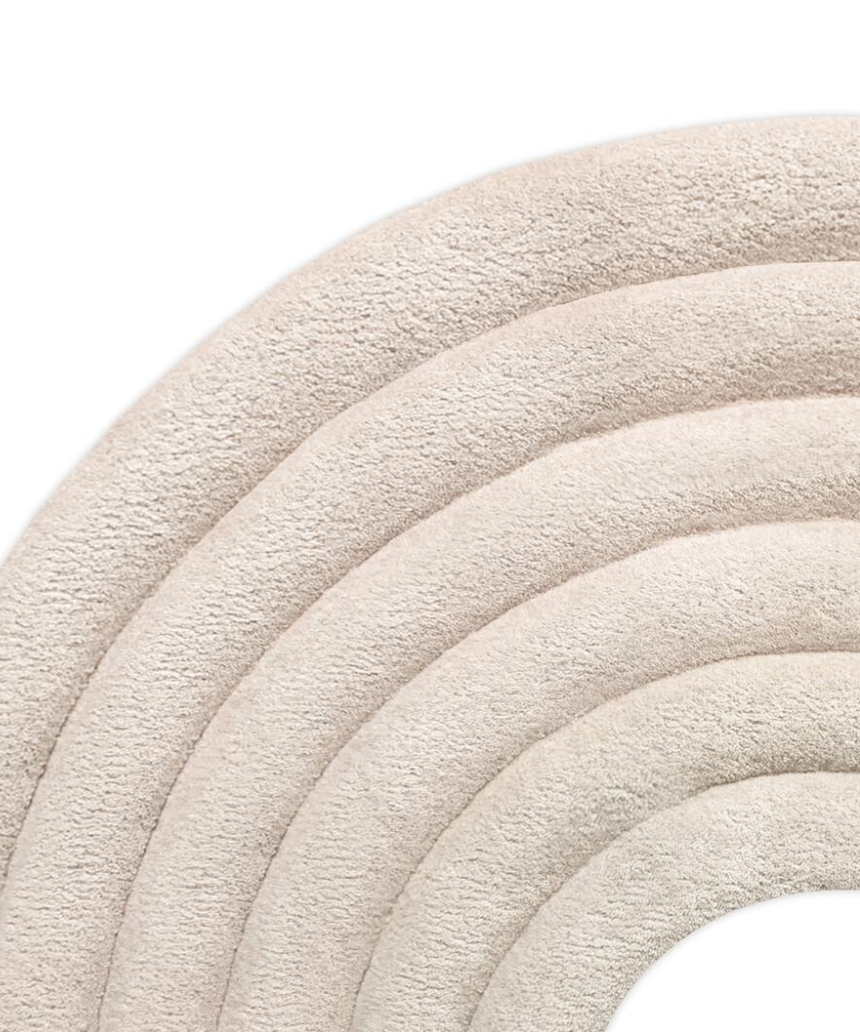 Rainbow Rug Natural, Rugs, Maison Deux - Say It Sister