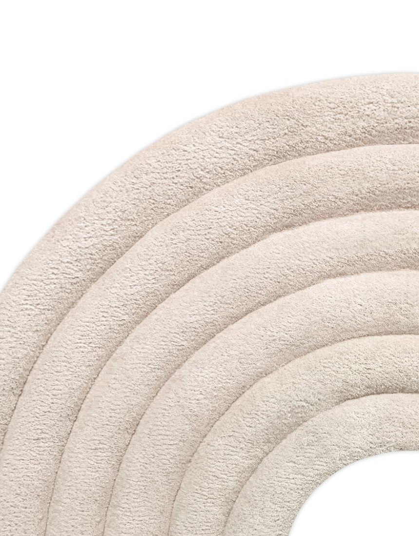 Rainbow Rug Natural, Rugs, Maison Deux - Say It Sister