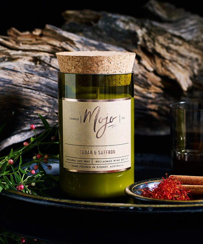 Mojo Candle Co. - Cedar & Saffron, Candle, Mojo Candle Co. - Say It Sister