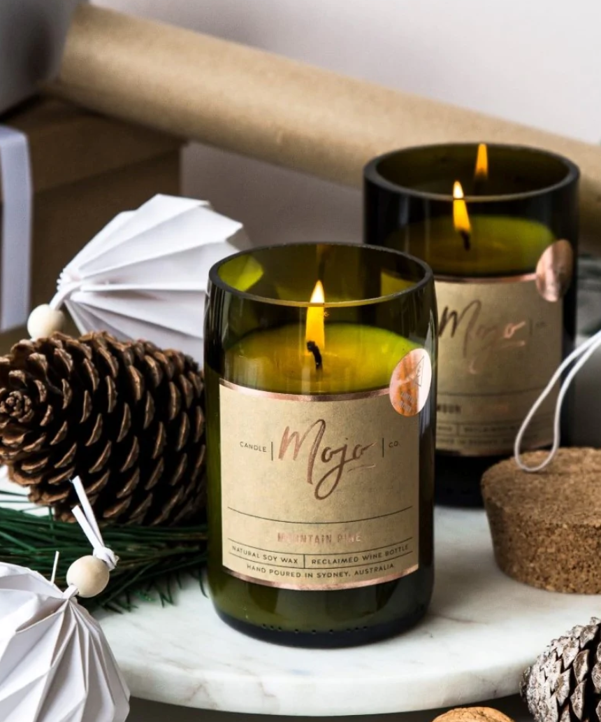 Mojo Candle Co. Mistletoe & Ivy