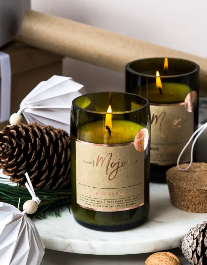 Mojo Candle Co. Mistletoe & Ivy