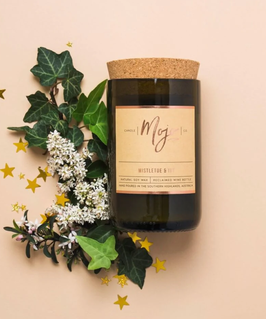Mojo Candle Co. Mistletoe & Ivy