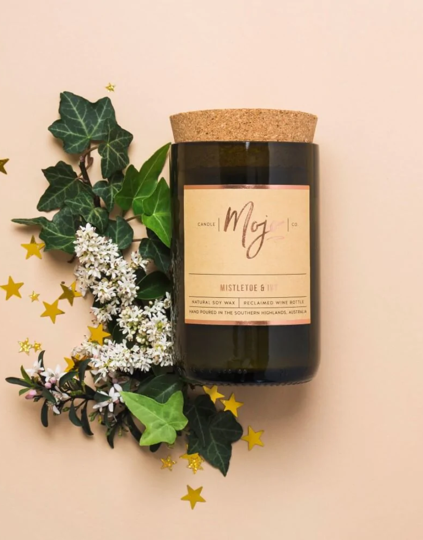 Mojo Candle Co. Mistletoe & Ivy