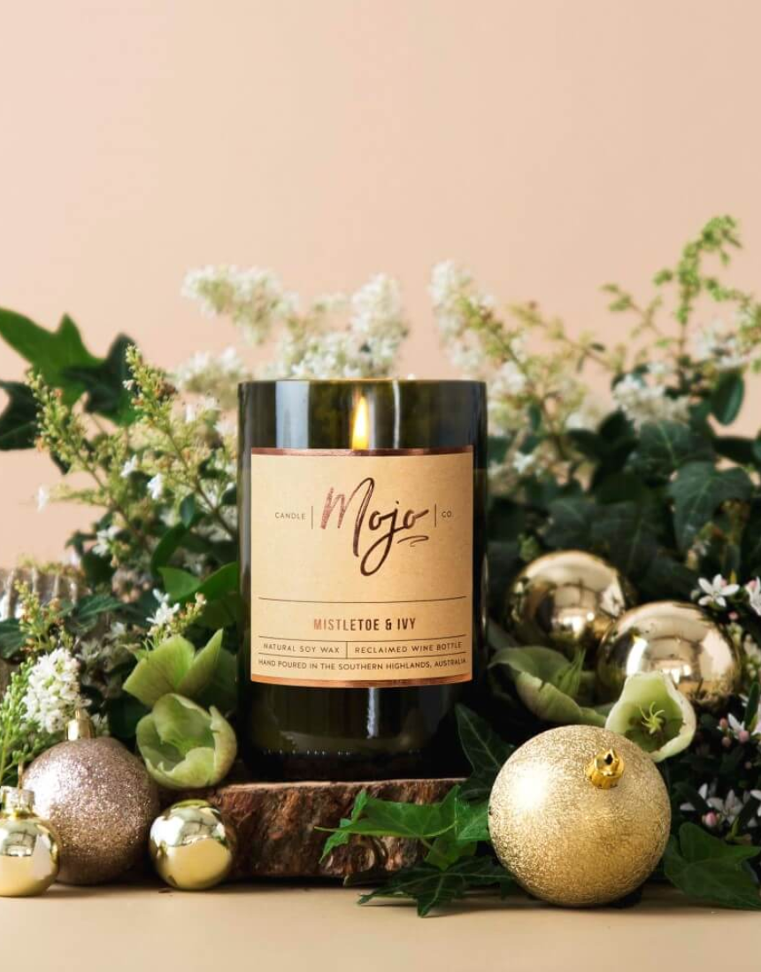 Mojo Candle Co. Mistletoe & Ivy