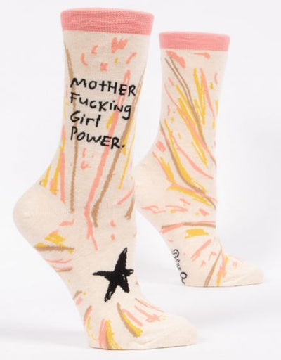 Blue Q - Motherfucking Girl Power Women's Socks, socks, Blue Q - Say It Sister