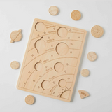 The Solar System Puzzle, Wooden & Pegged Puzzles, Nordic Kids - Say It Sister