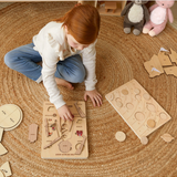 The Solar System Puzzle, Wooden & Pegged Puzzles, Nordic Kids - Say It Sister