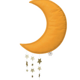 Yellow Moon With Stars Wall Hanging, Wall Decor, Picca Loulou - Say It Sister