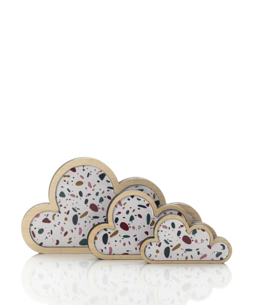Tezza Cloud Art Set of 3, Homewares, Pili Pala - Say It Sister