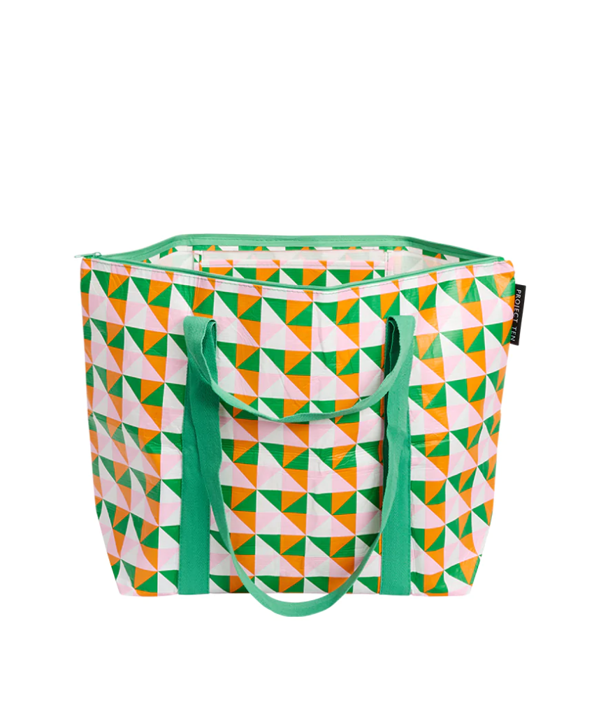 Project Ten Zip Medium Tote Pinwheel bag