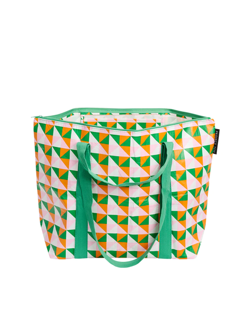 Project Ten Zip Medium Tote Pinwheel bag