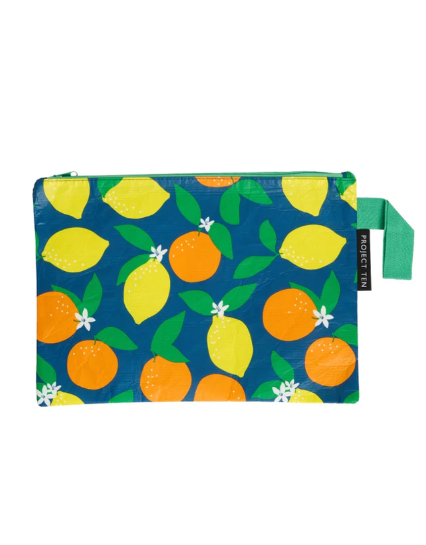 Project Ten - Zip Pouch Citrus, bag, Project Ten - Say It Sister