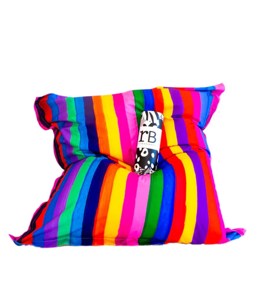 Bean Bag - Carnival Stripe, Picnic Rug, Riley Burnett - Say It Sister