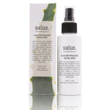 Salus Aloe Revitalising Facial Mist in a clear spray bottle, designed to refresh and hydrate skin.