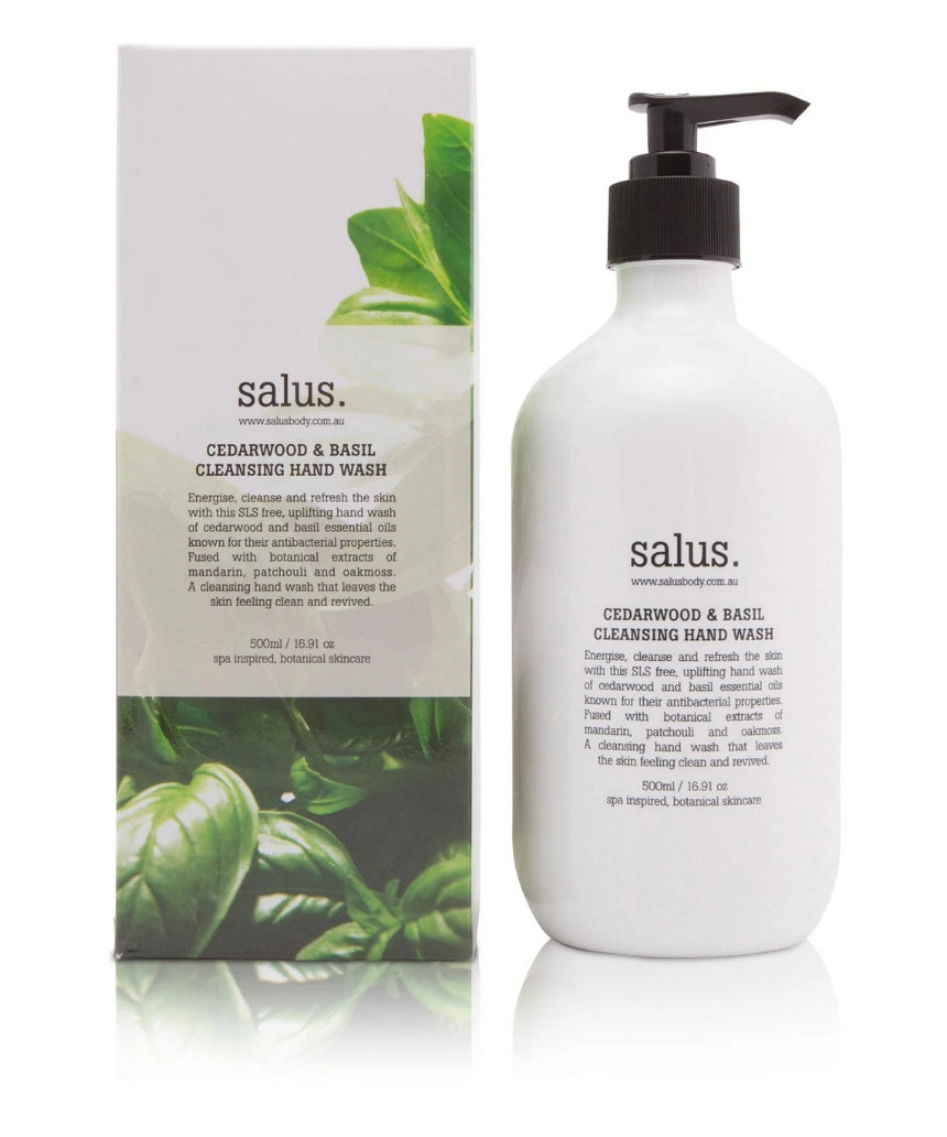 Salus - Cedarwood & Basil Cleansing Hand Wash, Bath and Body, SALUS - Say It Sister