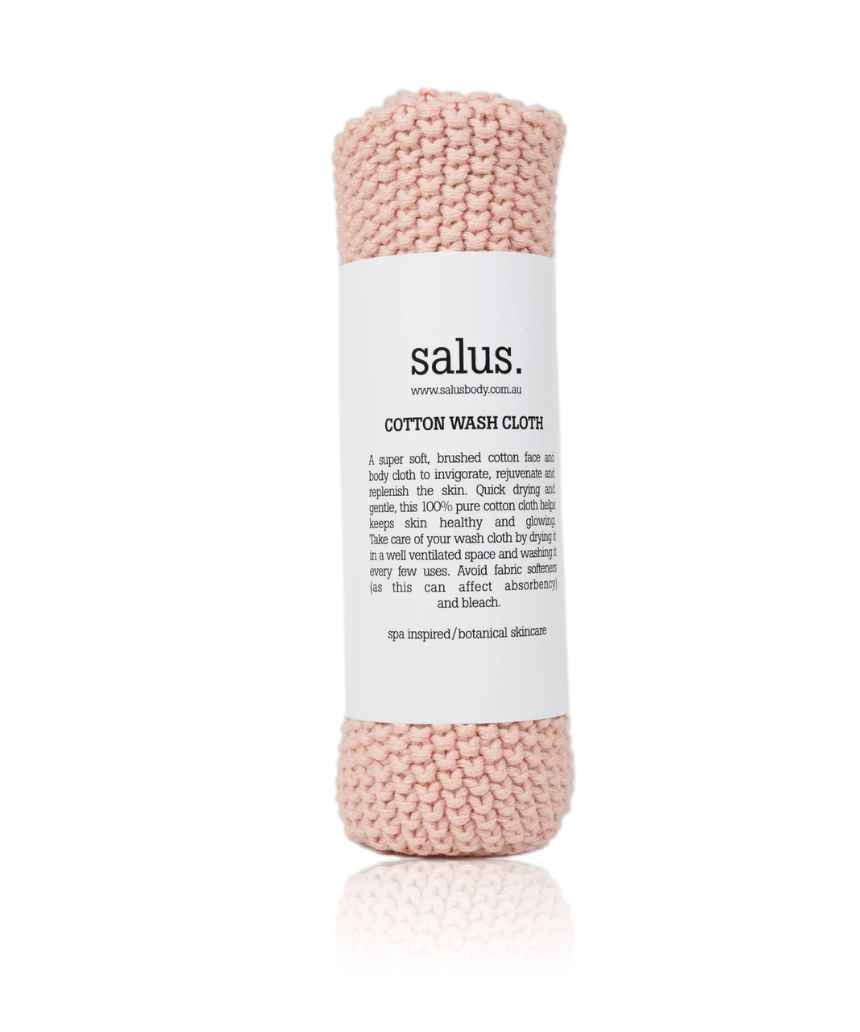 Salus - Cotton Wash Cloth, Bath and Body, SALUS - Say It Sister