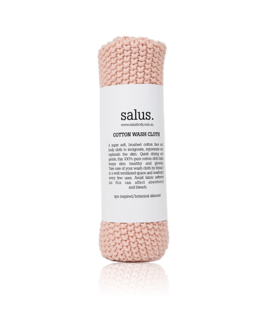 Salus - Cotton Wash Cloth, Bath and Body, SALUS - Say It Sister