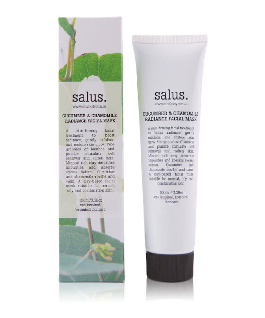 Salus - Cucumber & Chamomile Radiance Facial Mask, Bath and Body, SALUS - Say It Sister