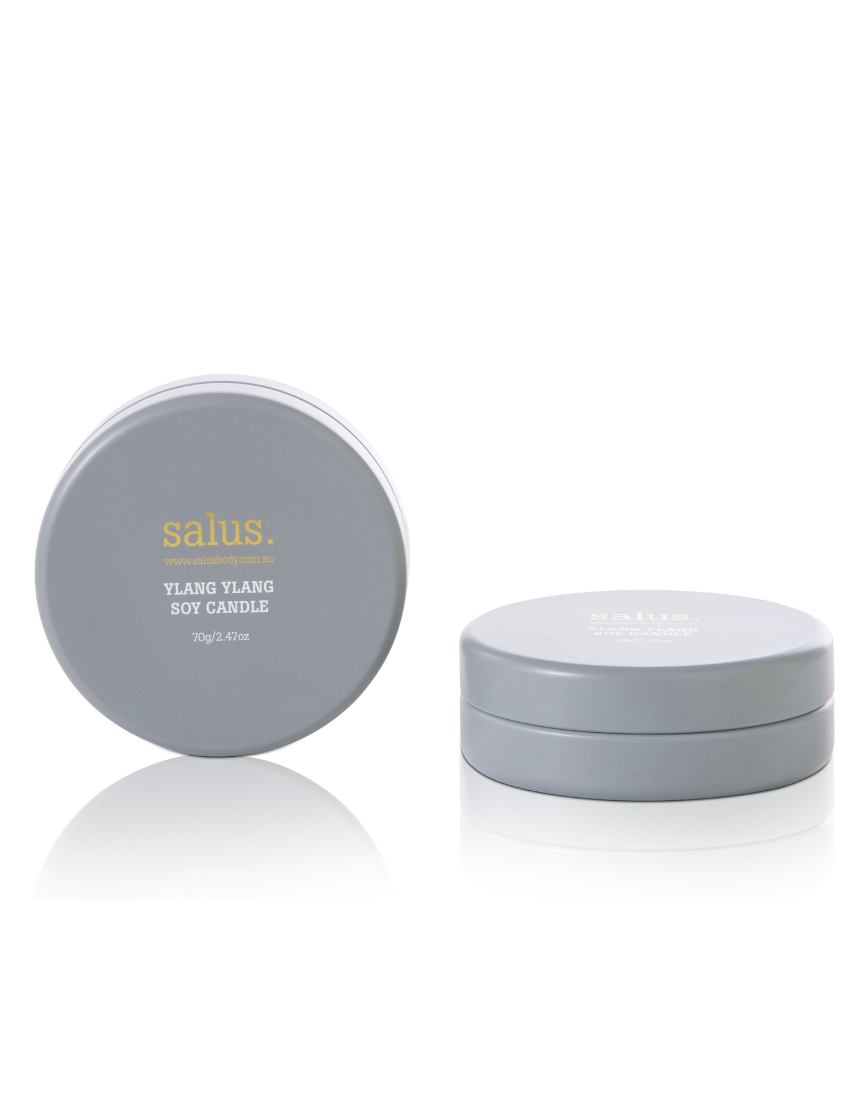 Salus -Ylang Ylang Travel Soy Candle, Candles, SALUS - Say It Sister