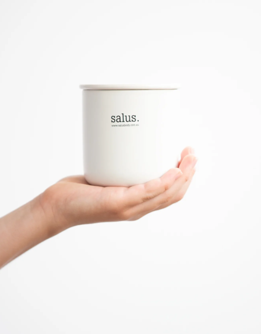 Salus - Rose Geranium Soy Candle, , SALUS - Say It Sister