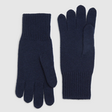Black Toorallie Merino Glove by Say It Sister, showing soft, warm woolen gloves with a snug fit and textured knit pattern.